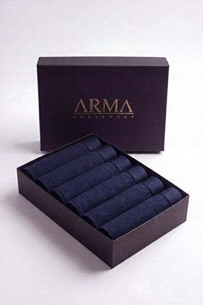Arma Yıldız Muški premium bokserice od bambusa u tamnoplavoj boji, 6 komada u...