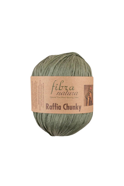 Fibra Natura Raffia Chunky 100% viscoză – 100 g 120 m Fir gros pentru tricota...