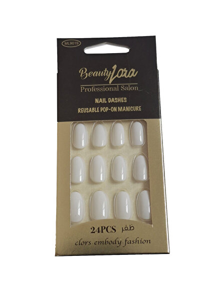 Generic Brand 24 قطعة من ملحقات الأظافر القابلة لإعادة الاستخدام