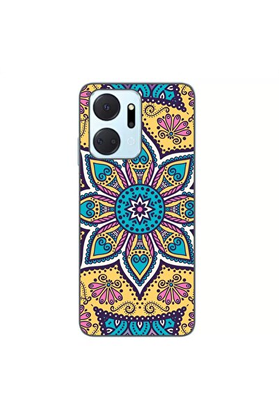 OEM Husa compatibila cu Honor X7a Silicon Gel Tpu Model Mandala Twilight