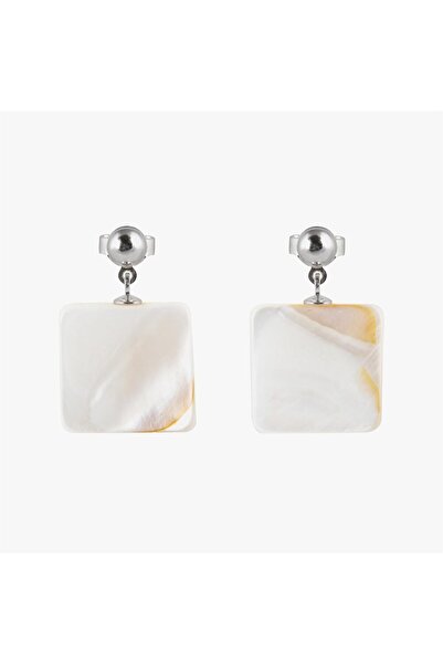 MINZA Athens Women's Earrings, 925 Sterling Silver, Beaded Earrings, with She...