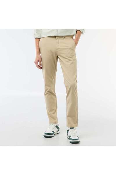 KIABI Twill Chino Trousers BEIGE