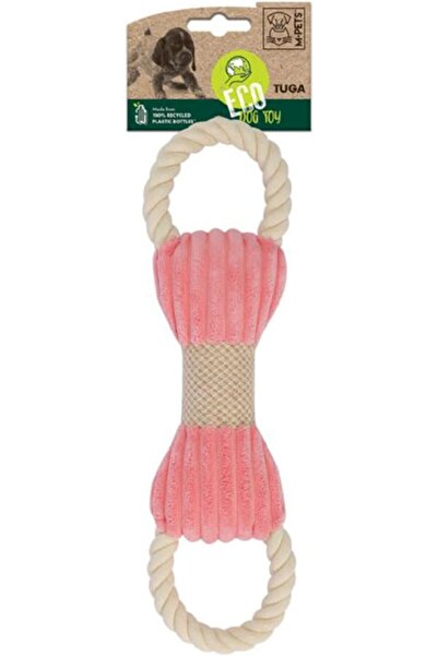 Yıldızan M-Pets Tuga Pink Beige Bone Shaped Dog Toy 1089604