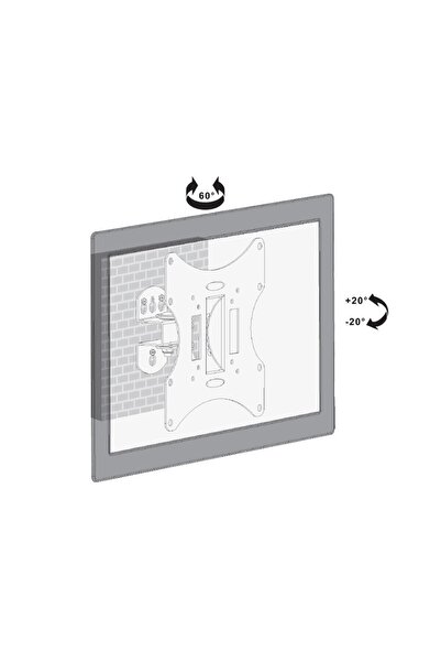 Maclean Suport TV universal de perete MC-501A 23-42 inch, până la 30kg, VESA ...