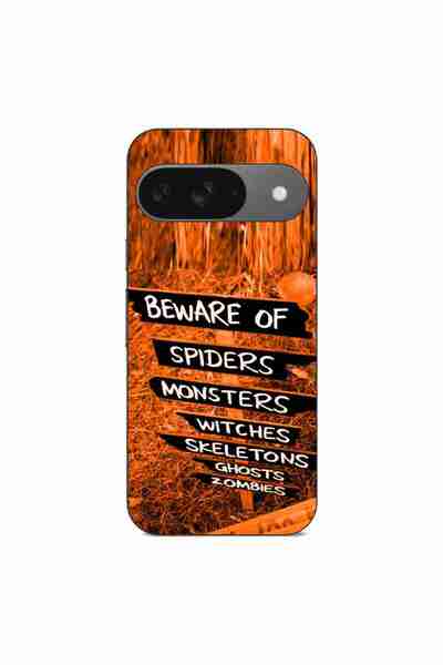 OEM Husa compatibila cu Google Pixel 9 Pro Silicon Gel Tpu Model Halloween Be...