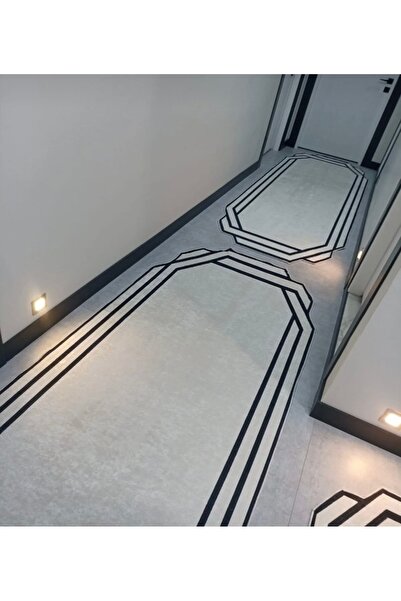 Home Kaymaz tabanlı makinede yıkabilir kolay silinebilir leke tutmaz yolluk s...
