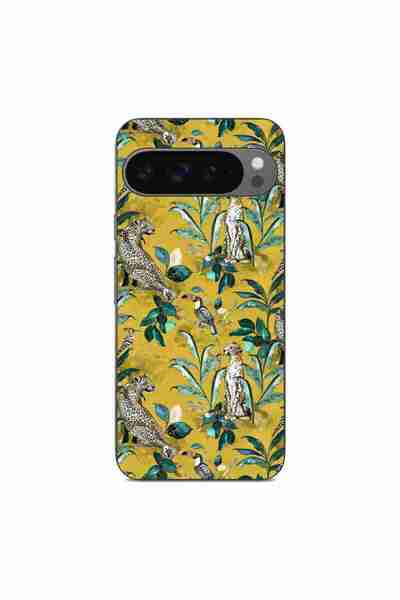 OEM Husa compatibila cu Google Pixel 9 Pro XL Silicon Gel Tpu Model Yellow Ju...