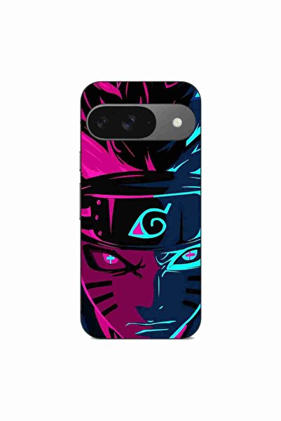 OEM Husa compatibila cu Google Pixel 9 Silicon Gel Tpu Model Naruto Purple Sa...