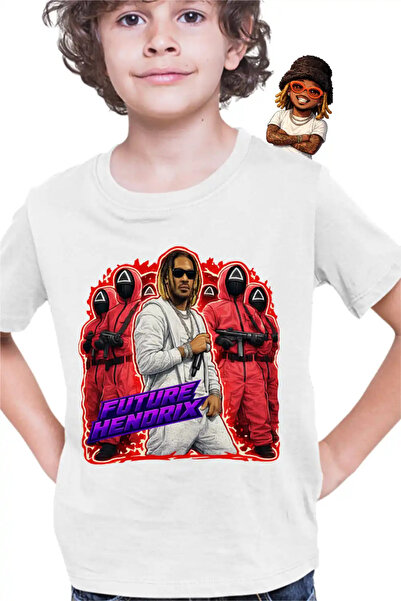 OEM Kids Boys Future Squid Game Rapper T-Shirt