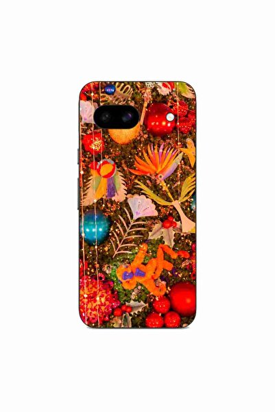 OEM Husa compatibila cu Google Pixel 8A Silicon Gel Tpu Model Craciun Decor B...