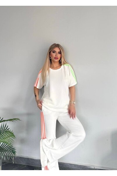 Bella Belluci Striped Sports Suit