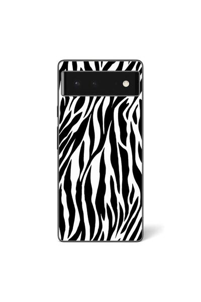 OEM Husa compatibila cu Google Pixel 6 Silicon Gel Tpu Model Animal Print Zeb...