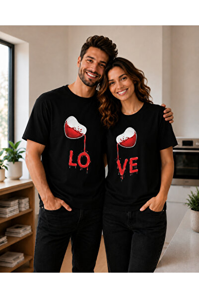 VODEXA Tricou oversize unisex cu imprimeu SHIPPED LOVE, 100% bumbac, croială ...