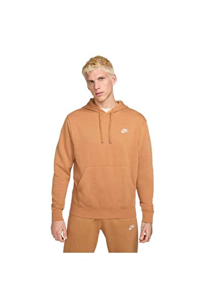 Nike Hanorac sport din fleece pentru bărbați, Club, mărimea S