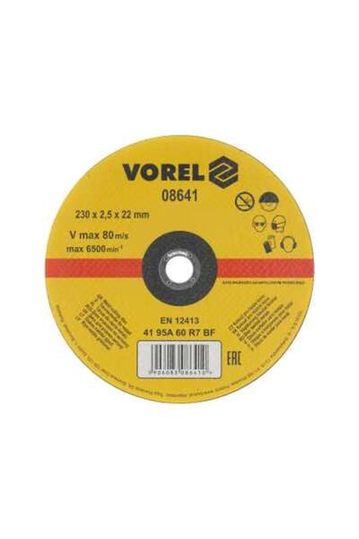 Vorel Disc Tăiere Metal 230X2,5X22Mm