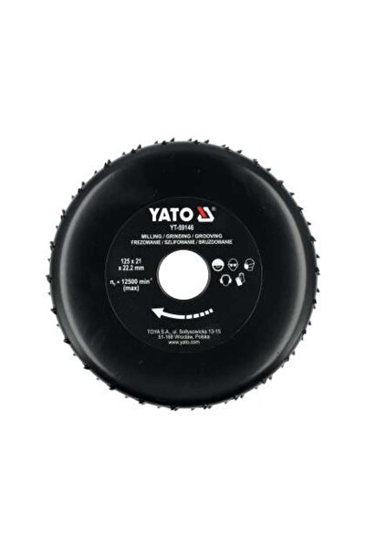 yato Disc Raspel Pentru Lemn 125Mm