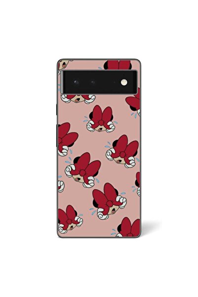 OEM Husa compatibila cu Google Pixel 6 Silicon Gel Tpu Model Minnie Pattern F...