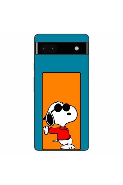 OEM Husa compatibila cu Google Pixel 6A Silicon Gel Tpu Model Snoopy