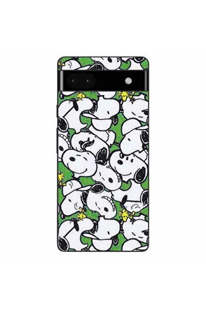 OEM Husa compatibila cu Google Pixel 6A Silicon Gel Tpu Model Snoopy Pattern