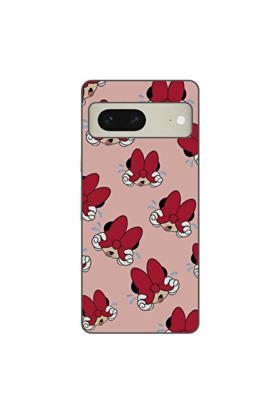 OEM Husa compatibila cu Google Pixel 7 Silicon Gel Tpu Model Minnie Pattern F...