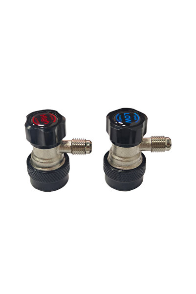 Choice5 SET 1 Freon r134a Cylinder Adapter Gas Injector Adjustable Low Connec...