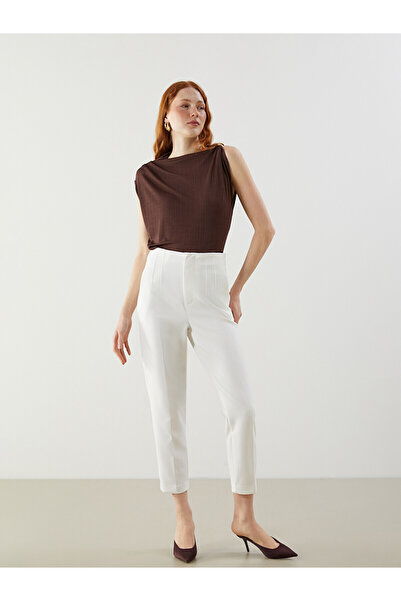LC Waikiki Nevavm Standard Fit Women's Trousers with a Difference