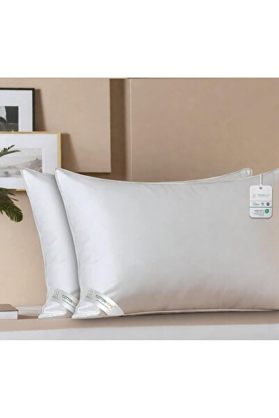 COTTON HOME وسادة كلاسيكية 50×75 سم للنوم، فائقة النعومة بجودة الفنادق الفاخر...