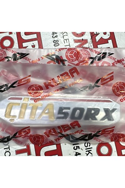 Kuba Çita 50-RX Yan Kapak Arma Gold Orijinal