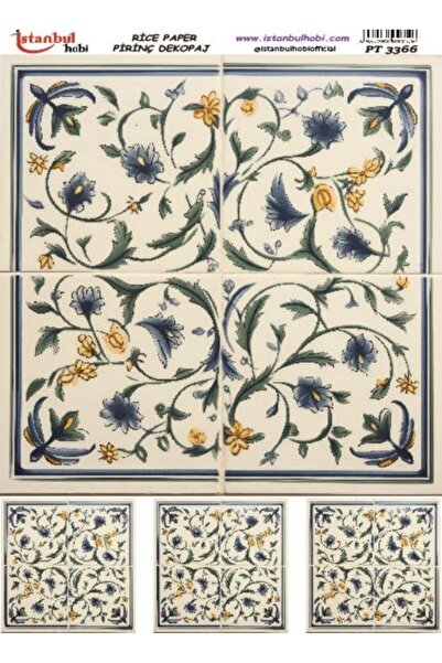 İstanbul Hobi Brass Decopage Pt 3366