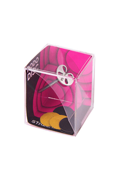 STALEKS Set de discuri de pedichiură din plastic D-15 cu 5 rezerve, Abrasivit...