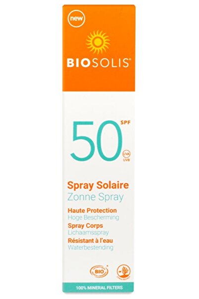 BIOSOLIS Spray de soare cu protectie solara, SPF 50, 100 ml