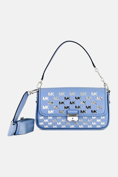 Michael Kors حقيبة كتف نسائية قابلة للتحويل من ماركة برادشو، باللون الأخضر ال...
