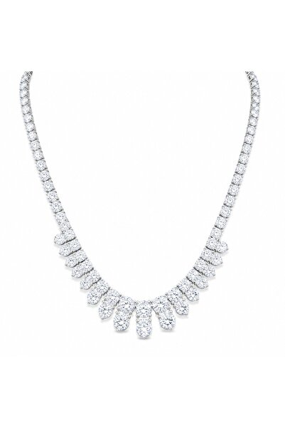 Raizel Elegant tennis necklace with Stone-Embellished , Luna