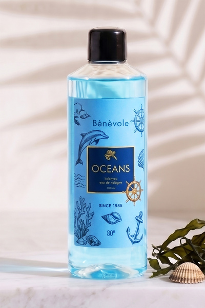 Benevole Oceans 80 Derece Kolonya Serisi 400 ml | Ferahlatıcı ve Kalıcı Koku ...