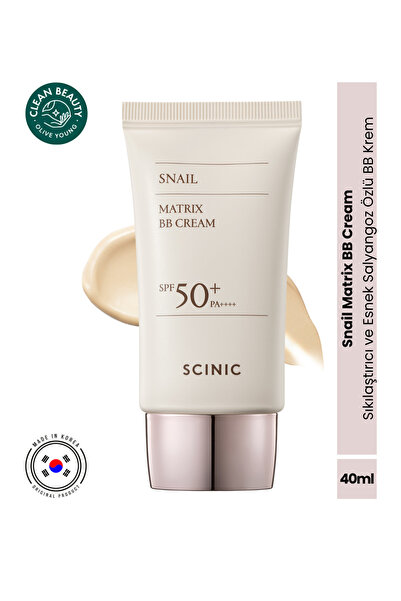 SCINIC Snail Matrix Bb Cream Snail Extract Brightening and Tone Equalizing Bb...