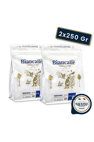 Biancaffe Intenso İtalyan Öğütülmüş Filtre Kahve 2x250 Gr