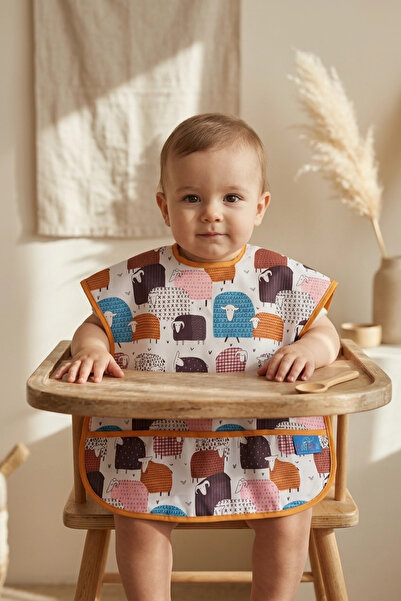 Generic Brand Woolyjoy Colorful Sheep Pattern Stain-Proof and Liquid-Proof Ba...