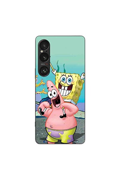 OEM Husa compatibila cu Sony Xperia 1 VI Silicon Gel Tpu Model Spongebob