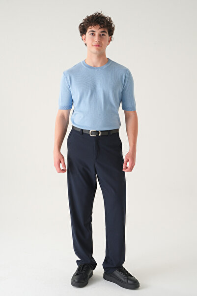 Gambocci Regular Fit T-shirt | Triko Casual Erkek