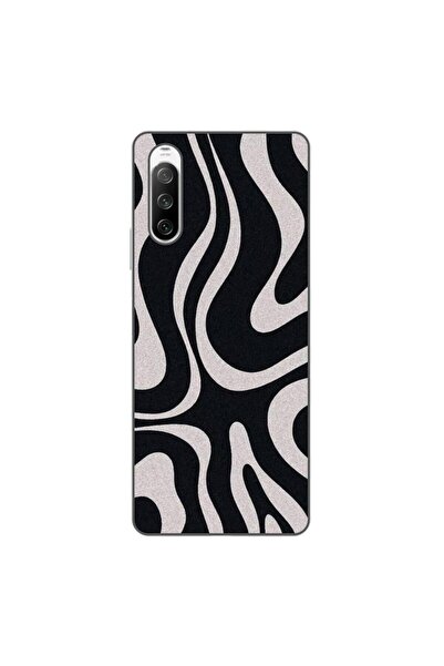OEM Husa compatibila cu Sony Xperia 10 III Silicon Gel Tpu Model Monochrome H...