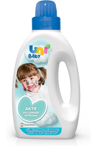 Luna kids store Uni Baby Aktif Sıvı Çamaşır Deterjanı 1500 ml 2026 1279945