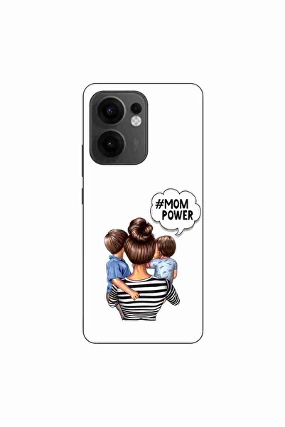 OEM Θήκη συμβατή με Oppo Reno13 F Σιλικόνης Τζελ TPU Σχέδιο Μαμά των Αγοριών