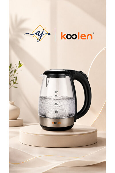 KOLEN Kettle Colin Glass 1.7L 2200W