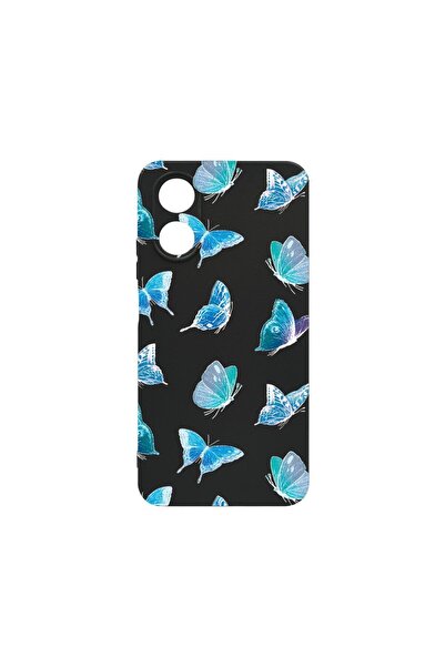 bestcase Λεπτή Θήκη Σιλικόνης 0.8MM, Συμβατή με OPPO A38 4G, Σχέδιο Πεταλούδα...