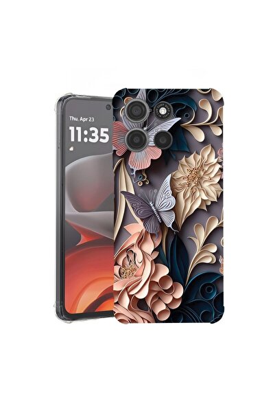bestcase Θήκη για Motorola Moto G15, Αντικραδασμική 1.5MM, Πεταλούδα, Προστασ...
