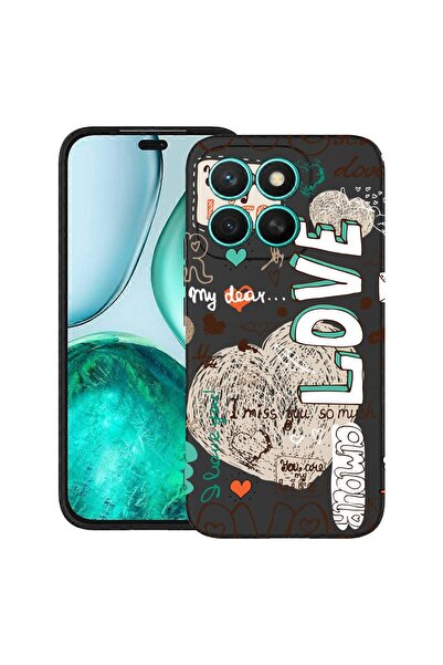 bestcase Θήκη για Honor X7d / 400 Smart με σχέδιο Love, TPU Ματ Εξαιρετικά Λε...