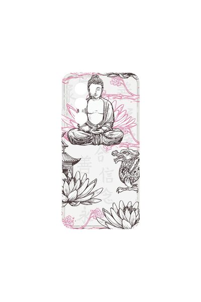 bestcase Διαφανής Θήκη Σιλικόνης 2MM, Συμβατή με OPPO Reno12 Pro 5G, Buddha, ...