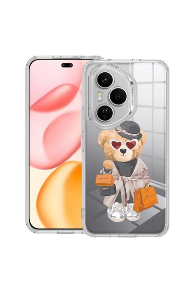 bestcase ¬Æ Husa Clear Silicon pentru Honor 400 Pro, Teddy Bear Shopping, 203...