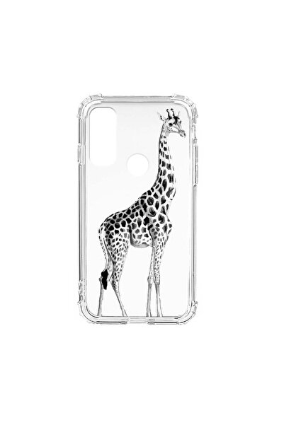 bestcase Husa Anti Shock Silicon Compatibila Cu Motorola Moto E40, Giraffe, M...