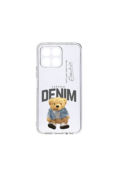 bestcase Husa BestCase¬Æ Clear Silicon, Compatibila Cu Honor 70 Lite, Denim S...